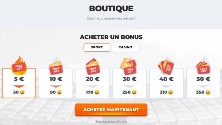 Betriot Casino boutique