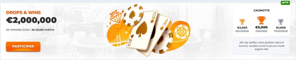 Betriot Casino drops wins