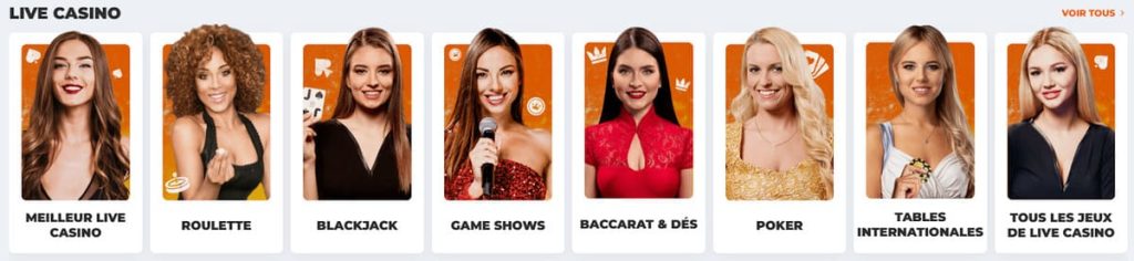 Betriot Casino live