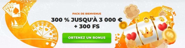 Betriot Casino bonus bienvenue