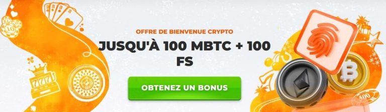 Betriot Casino bonus bienvenue crypto