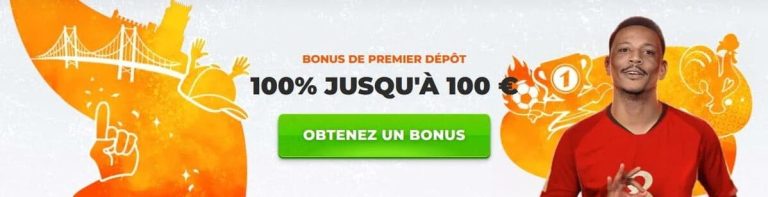 Betriot Casino bonus premier dépôt